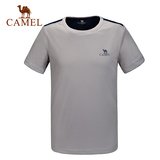 【2016新品】CAMEL骆驼户外男款速干圆领T恤 透气速干男士短袖T恤
