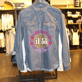 Lee专柜正品代购男士秋冬新款牛仔长袖衬衫|L14597H55W77