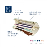 【正品授权】Mon Minette日本蝴蝶结护照包票据证件收纳多层纸币