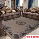 加密静音纯手工地毯  客厅羊毛地毯中式地毯酒店大堂地毯来图定制