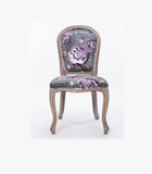 欧式餐椅实木法式新古典酒店椅子美式复古桌椅化妆椅休闲椅洽谈椅