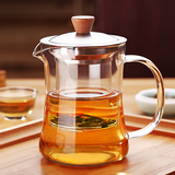 透明玻璃茶壶耐热防爆裂泡茶壶不锈钢过滤红茶茶具花茶泡茶冲茶器