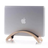 苹果macbook air pro 笔记本电脑平板木质支架 木头底座收纳架子