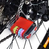 zentorack国家专利密码碟刹锁 自行车电动车摩托车碟锁防盗锁刹车