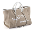 Mafia Qiu Marais Bag 手提包女帆布单肩包斜挎包简约链条包#1