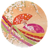 泸州油纸伞 防雨防晒 古典传统装饰道具 舞蹈婚庆 浮世绘樱花