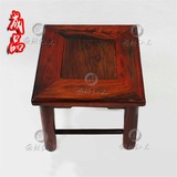 [国越]正宗老挝大红酸枝方凳 交趾黄檀矮凳 红木实木板凳四方凳