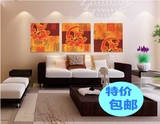 龙图腾中国龙字画图案中国红民族风装饰画客厅卧室装饰画墙壁挂画
