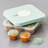 英国Joseph计时婴儿辅食餐盒宝宝饭盒便携外带冷冻盒储存盒子密封