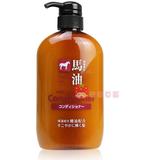 日本 熊野油脂无硅纯天然弱酸性马油 洗发水/护发素 600ML