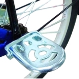 脚踏板 后脚蹬 折叠 可放脚铁踏板包邮加厚自行车电动车 后座椅