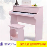 韩国进口音源renopia标准61键台式儿童小钢琴木质早教益智电子琴