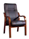 高档红木真皮椅办公椅实木橡木会议椅电脑椅红木椅老板实木家用椅
