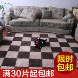 拼接绒面地垫 环保EVA 客厅卧室地毯 定制满铺 加厚宝宝爬行垫
