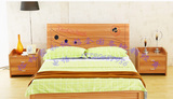 厂家批发定制免漆床头靠背板板式床头板式床 双人床宽度1.5米-2米