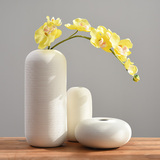 新品陶瓷白色花瓶摆件现代简约创意客厅家居软装饰品大小插花花器