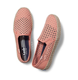 KEDS正品女鞋 美国代购 15新款泰勒麻绳厚底镂空平底套脚乐福女鞋
