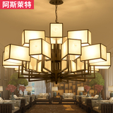 创意新中式吊灯 大气大厅客厅灯具现代简约酒店大堂工程餐厅吊灯