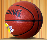 SPALDING斯伯丁官方旗舰店PU皮湖人队科比签名室内外篮球74-161