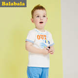 巴拉巴拉男童短袖t恤小童宝宝上衣童装2016夏新款儿童图案体恤男