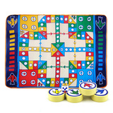 华婴儿童飞行棋地毯式垫大号双面豪华版大富翁游戏棋类益智玩具