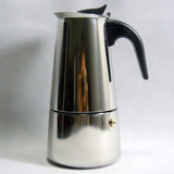 包邮正品摩卡壶意大利不锈钢摩卡咖啡壶 意式浓香煮咖啡壶