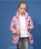 小猪班纳2016新款女童装冬装中长款羽绒服外套123471035特价清货