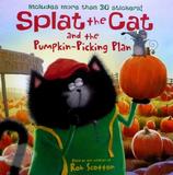 Splat the Cat and the Pumpkin-Picking Plan 带贴纸的经典绘本