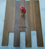 二手木地板 全实木地板 缅甸柚木素板 可翻新安装翻新后1.7厚