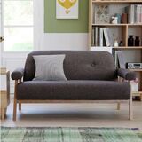 日式简约小户型布艺沙发组合双人三人创意时尚住宅家具卧室沙发椅
