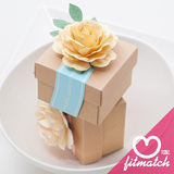 欧式韩式田园创意方形牛皮纸小号礼物包装纸盒糖果盒成品喜糖盒子