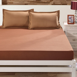 莱升级单件纯色床笠四季床罩床垫防滑套席梦思保护套1.8米晶丽