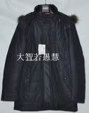 5DFY0011Y 2015年利郎男装专柜正品冬款时尚棉风衣 保暖外套