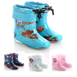外贸冬季宝宝雨靴男童保暖小孩水鞋女童韩国时尚防滑加厚儿童雨鞋