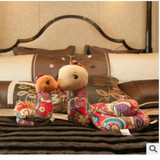 中国传统民族风布艺玩具过年礼品生肖蛇年会礼品棉朵朵布艺系列