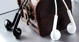 电脑面条线耳机耳机耳塞式有线重低音通用原装入耳式安卓线控带麦