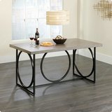 北欧老榆木餐桌 美式铁艺漫咖啡桌椅组合长方形实木办公桌 餐台