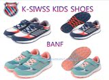 霖霖韩国代购K.SWISS KIDS薄荷色深蓝色男女大童昆与运动鞋F1251