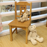 欧式竹椅小靠背椅儿童学习椅餐椅矮凳子家用实木凳子成人小靠背椅