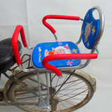 宝宝安全座椅加厚加大坐垫自行车电动车儿童后置座椅自行车后座椅