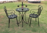 特价欧式铁艺桌椅庭院户外休闲阳台套装组合三件套桌椅茶几小圆桌