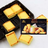 日本进口 森永BAKE CREAMY烘烤浓厚芝士/巧克力曲奇饼干38g 10粒