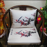 定做现代中式红木沙发坐垫仿古典圈椅垫太师椅皇宫椅垫卡口座垫