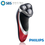 韩国正品飞利浦AT811三刀头充电式电动剃须刀男士全身水洗刮胡刀