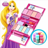迪士尼公主儿童化妆盒儿童玩具女孩化妆品过家家玩具女孩生日礼物