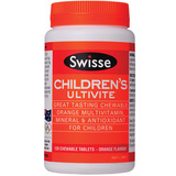 澳洲Swisse儿童复合维生素咀嚼片 120粒 橙味 宝宝维他命
