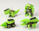 儿童科学实验DIY太阳能4合一玩具拼装机器人小学科技小制作发明
