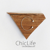 ChicLife韩国代购925纯银饰品手镯气质珍珠对珠小清新手环防过敏