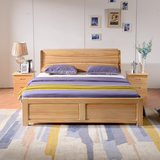 原木家具全实木床新西兰松木床大人儿童床双人实木床1.5米1.8米床