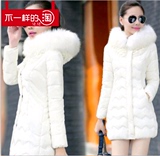 正品代购zara冬装新款优雅甜美时尚修身中长款羽绒服加厚女装外套